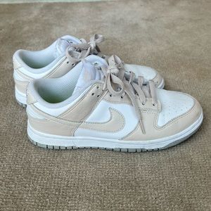 Nike Women’s Dunk Low Cream & White